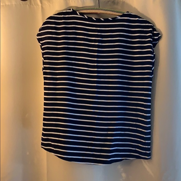NWT Abercrombie & Fitch XS navy/ white stripe - Picture 5 of 5